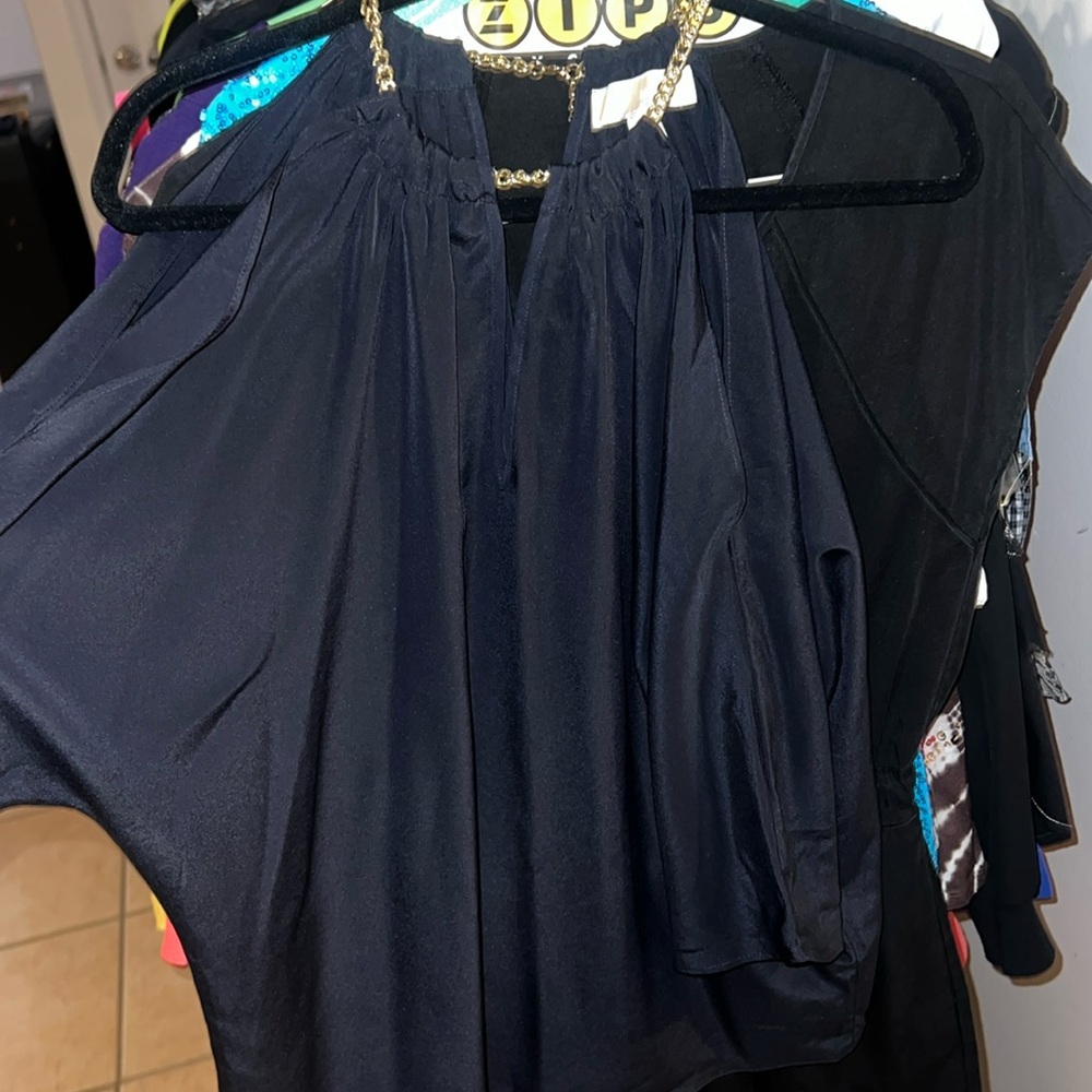 Mk black blouse